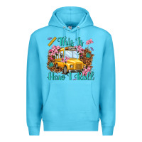 Ocean Blue this is how i roll Premium Hoodie - NancyCooperArtShop