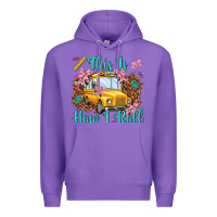 Purple this is how i roll Premium Hoodie - NancyCooperArtShop