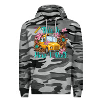 Slate Camo this is how i roll Premium Hoodie - NancyCooperArtShop