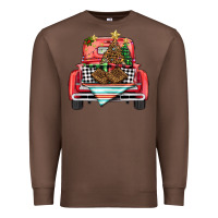 Chestnut Christmas truck Premium Sweatshirt - BarkalooDesign