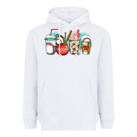 White baseball coffee cups Heavyweight Hoodie - Jasminsmagicworld