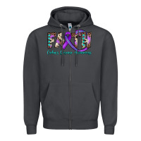 Smoke faith crohn's disease awareness Zipper Hoodie - JahusDesignShop
