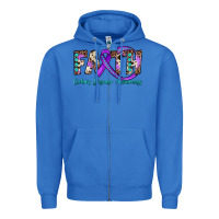 True Royal faith crohn's disease awareness Zipper Hoodie - JahusDesignShop