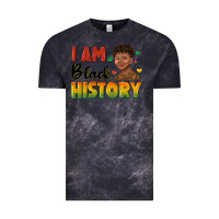 Cloud Black i am black history with afro black boy Vintage Tee - texasbilliewilder