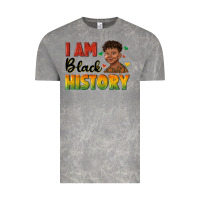 Cloud Rock i am black history with afro black boy Vintage Tee - texasbilliewilder