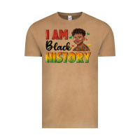 Vintage Camel i am black history with afro black boy Vintage Tee - texasbilliewilder