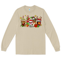 Mushroom christmas cow coffee cups Long Sleeve Tee - AdoDesignShop