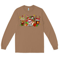 Toasted Coconut christmas cow coffee cups Long Sleeve Tee - AdoDesignShop