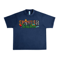 Navy spanish teacher Urban Heavy Tee - Zillion Design Studio