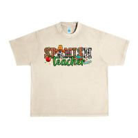 Sandshell spanish teacher Urban Heavy Tee - Zillion Design Studio
