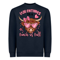 Navy valentines is a bunch of bull Heavyweight Sweatshirt - MaliasSmallBusiness