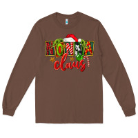 Chestnut christmas nonna claus Long Sleeve Tee - FaDigitalArtStudio