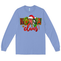 Colony Blue christmas nonna claus Long Sleeve Tee - FaDigitalArtStudio