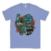 Colony Blue love Classic Tee - SublimationCraftShop