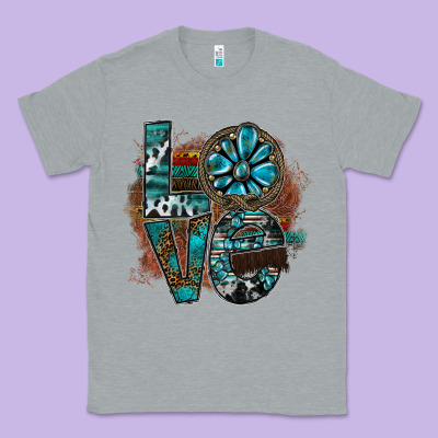 Love Classic Tee Designed By Sublimationcraftshop