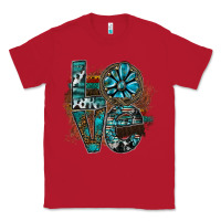 Red love Classic Tee - SublimationCraftShop