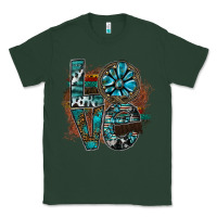 Sports Green love Classic Tee - SublimationCraftShop