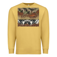 Antique Gold cowhide leopard camouflage Premium Sweatshirt - Jasminsmagicworld