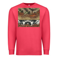 Cardinal cowhide leopard camouflage Premium Sweatshirt - Jasminsmagicworld