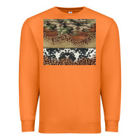 Carrot cowhide leopard camouflage Premium Sweatshirt - Jasminsmagicworld