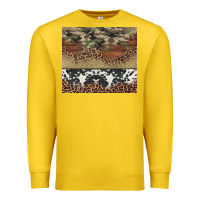Lemon cowhide leopard camouflage Premium Sweatshirt - Jasminsmagicworld