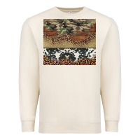 Sandshell cowhide leopard camouflage Premium Sweatshirt - Jasminsmagicworld