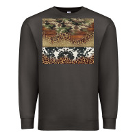 Smoke cowhide leopard camouflage Premium Sweatshirt - Jasminsmagicworld