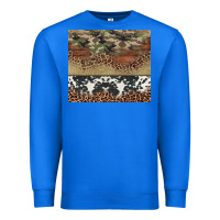 True Royal cowhide leopard camouflage Premium Sweatshirt - Jasminsmagicworld