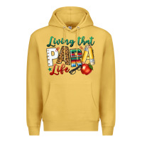 Antique Gold living that para life Premium Hoodie - NancyCooperArtShop