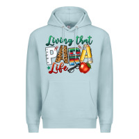Blue Mist living that para life Premium Hoodie - NancyCooperArtShop