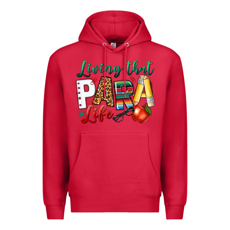 Living That Para Life Premium Hoodie by NancyCooperArtShop | Teevron