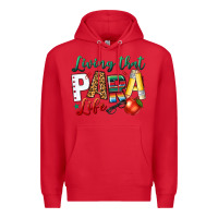 Red living that para life Premium Hoodie - NancyCooperArtShop