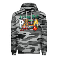Slate Camo living that para life Premium Hoodie - NancyCooperArtShop