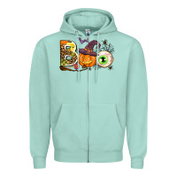 Seafoam boo Zipper Hoodie - AdoDesignShop