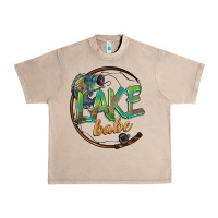 French Oak lake babe Urban Heavy Tee - BarkalooDesign