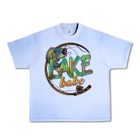 Grape Ice lake babe Urban Heavy Tee - BarkalooDesign