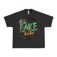 Pigment Black lake babe Urban Heavy Tee - BarkalooDesign