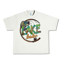 Pistachio lake babe Urban Heavy Tee - BarkalooDesign