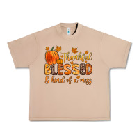 Burro thankful blessed and kind of a mess Urban Heavy Tee - Zillion Design Studio