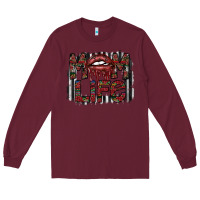 Burgundy mom life Long Sleeve Tee - SublimationCraftShop