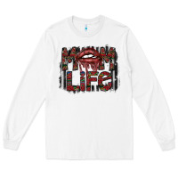 White mom life Long Sleeve Tee - SublimationCraftShop