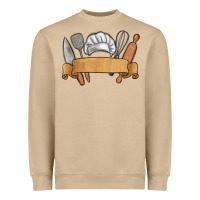 Mushroom customized chef tools Heavyweight Sweatshirt - MaliasSmallBusiness