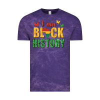 Cloud Purple i am black history juneteenth Vintage Tee - texasbilliewilder
