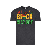 Vintage Black i am black history juneteenth Vintage Tee - texasbilliewilder