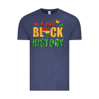 Vintage Denim i am black history juneteenth Vintage Tee - texasbilliewilder