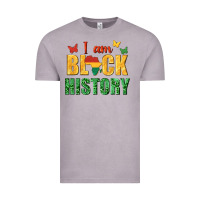Vintage Zinc i am black history juneteenth Vintage Tee - texasbilliewilder