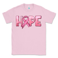 Bubblegum Pink hope and pink ribbon Classic Tee - HRA Design Shop
