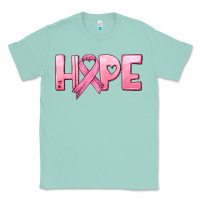 Seafoam hope and pink ribbon Classic Tee - HRA Design Shop