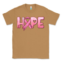 Toasted Coconut hope and pink ribbon Classic Tee - HRA Design Shop