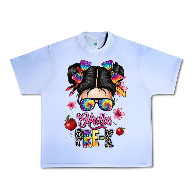 Hello Pre K Urban Heavy Tee by texasbilliewilder | Teevron